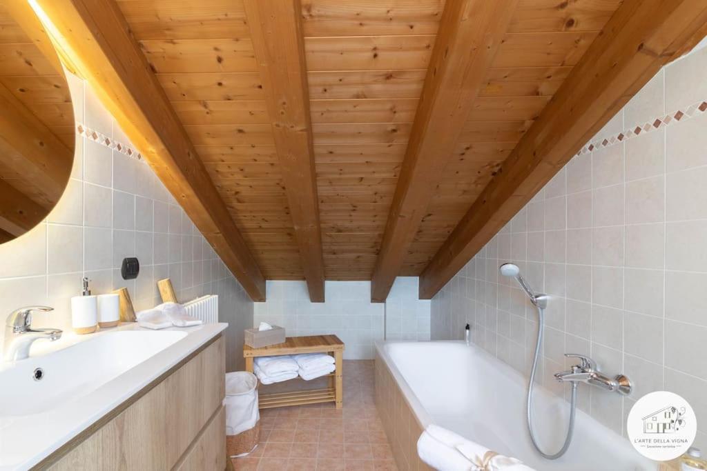 Casa L'Arte Della Vigna Villa Bigolino Luaran gambar